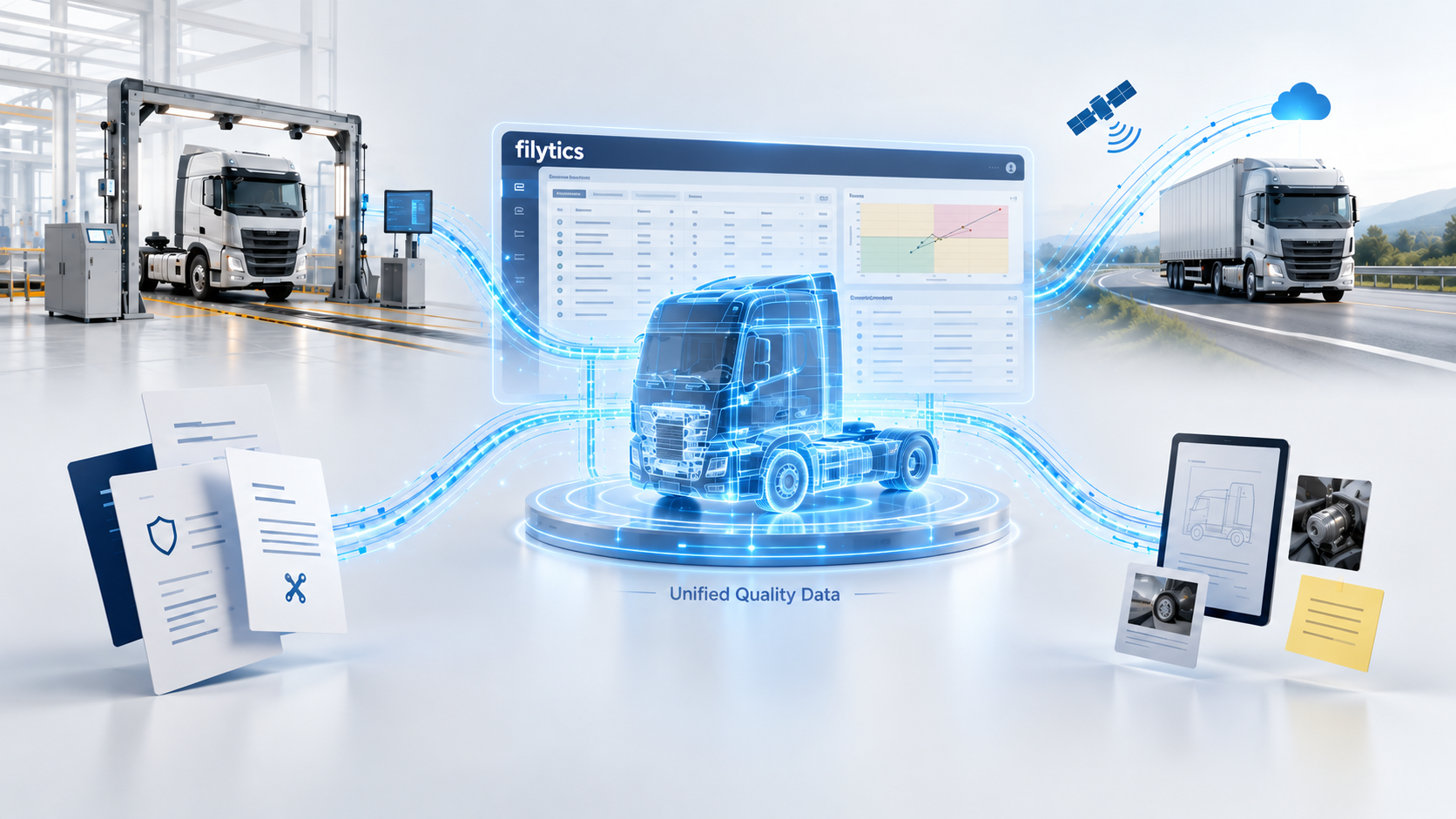 Predictive Quality with filytics combining production, warranty, workshop, telematics and vehicle configuration data